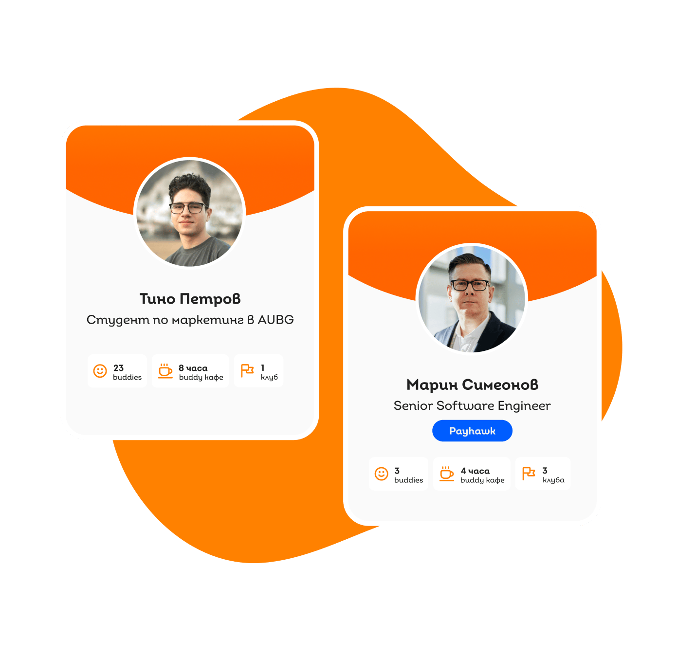 Профили на buddies в платформата